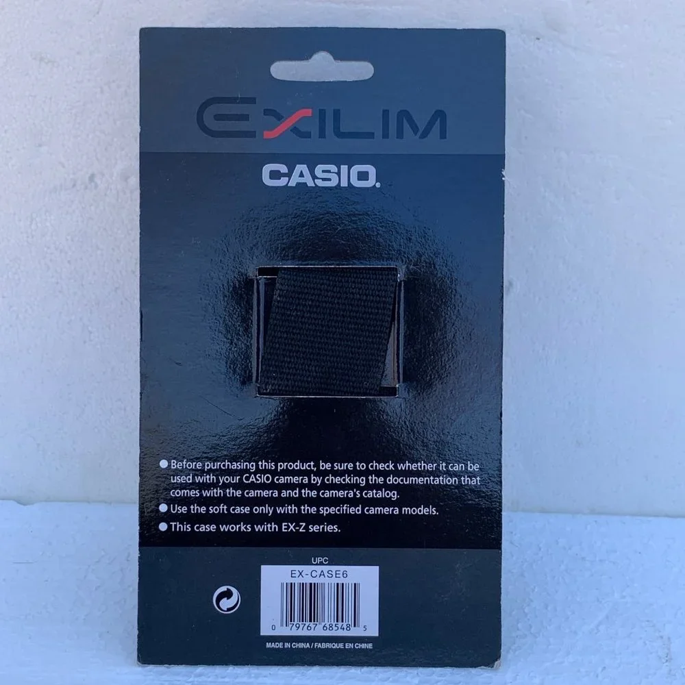 Casio Exilim EX-CASE6 Pouch Style Case for EX-Z series Cameras